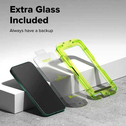 Ringke Easy Slide képernyővédő fólia Xiaomi 17 Ultra-hoz, edzett üveg, teljes ragasztó, 2 darabos készlet