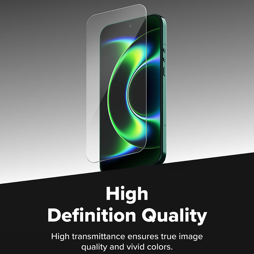 Ringke Easy Slide képernyővédő fólia Xiaomi 17 Ultra-hoz, edzett üveg, teljes ragasztó, 2 darabos készlet