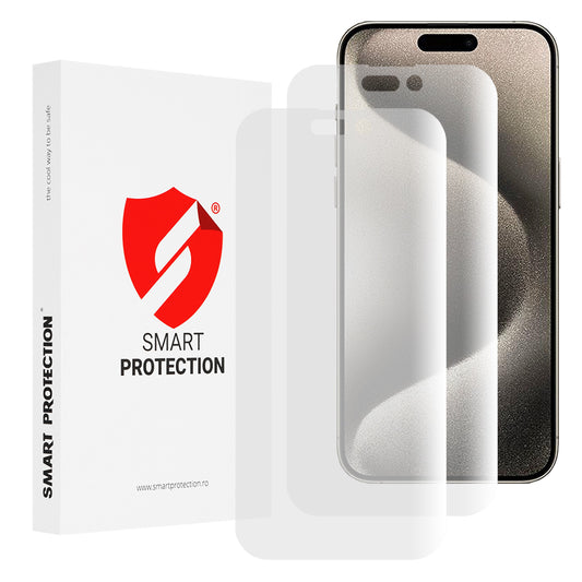 Smart Protection Premium Classic képernyővédő fólia Apple iPhone 15 Pro Max készülékhez, műanyag, 2 darabos készlet