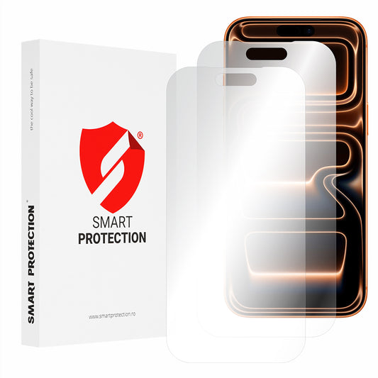 Védőfólia Smart Protection Premium Classic Apple iPhone 17 Pro Max készülékhez, Műanyag, 2 darabos készlet