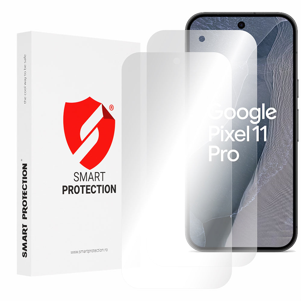 Smart Protection Premium Classic képernyővédő fólia Google Pixel 11 Pro-hoz, műanyag, teljes ragasztó, 2 darabos készlet