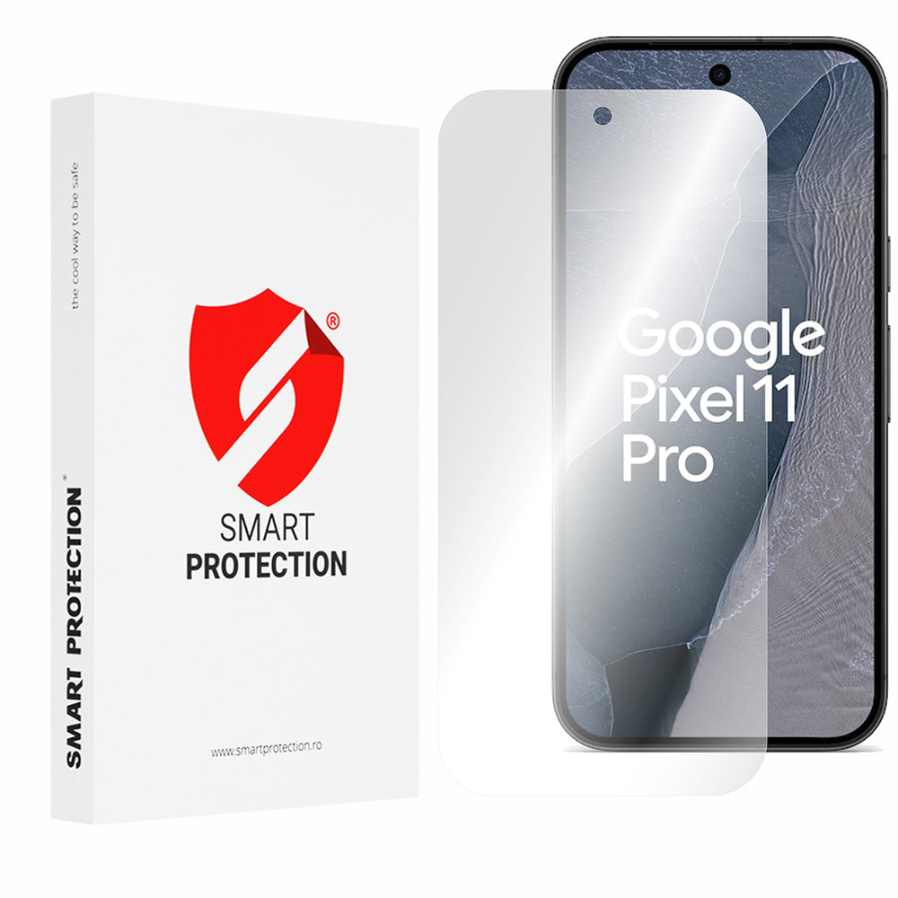 Smart Protection Premium Classic képernyővédő fólia Google Pixel 11 Pro-hoz, műanyag, teljes ragasztó, 2 darabos készlet