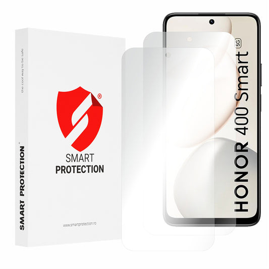 Smart Protection Premium Classic képernyővédő fólia Honor 400 Smart 4G / X7d 4G készülékhez, műanyag, 2 darabos készlet