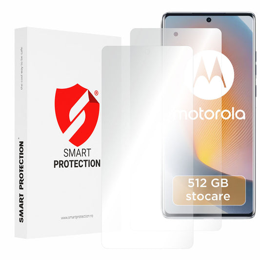 Smart Protection Premium Classic képernyővédő fólia Motorola Edge 50 Fusion készülékhez, műanyag, 2 darabos készlet