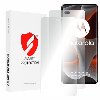 Smart Protection Premium Classic Screen Protector for Motorola Edge 50 Pro, Plastic, Set of 2 pieces