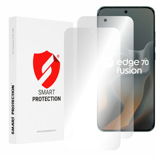 Védőfólia Smart Protection Premium Classic Motorola Edge 70 Fusion készülékhez, Műanyag, 2 darabos készlet