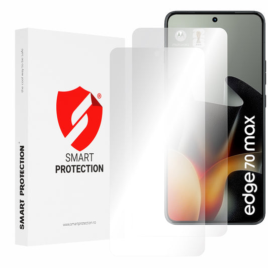 Smart Protection Premium Classic képernyővédő fólia Motorola Edge 70 Max készülékhez, műanyag, 2 darabos készlet