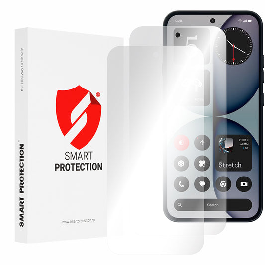 Védőfólia Smart Protection Premium Classic Nothing Phone (4a) készülékhez, Műanyag, 2 darabos készlet
