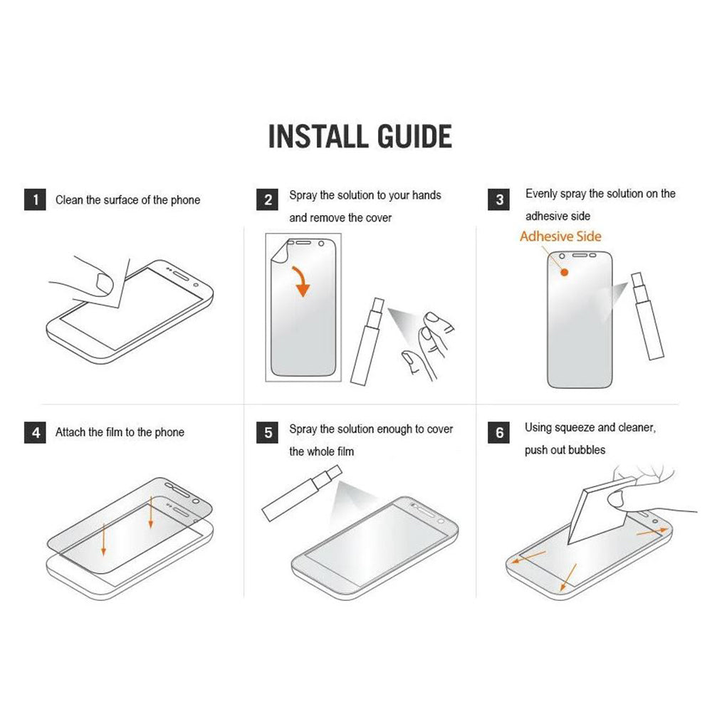 Smart Protection Premium Classic képernyővédő fólia Samsung Galaxy A06 A065 készülékhez, műanyag, 2 darabos készlet