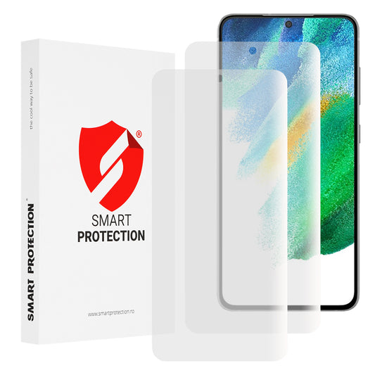 Smart Protection Premium Classic képernyővédő fólia Samsung Galaxy S21 FE 5G G990 készülékhez, műanyag, 2 darabos szett