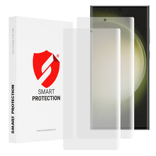 Smart Protection Premium Classic képernyővédő fólia Samsung Galaxy S23 Ultra S918 készülékhez, műanyag, 2 darabos készlet