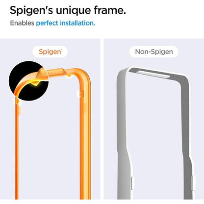 Spigen GlastR Align Master Screen Protector for Samsung Galaxy A54 A546, Tempered Glass, Full Glue, Set of 2 pieces AGL05966