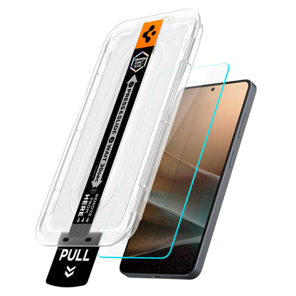 Spigen GlastR EZ FIT Pro HD (Anti-Reflection) védőfólia Samsung Galaxy S26 Plus S947 készülékhez, Edzett üveg, Teljes ragasztás, 2 darabos készlet
