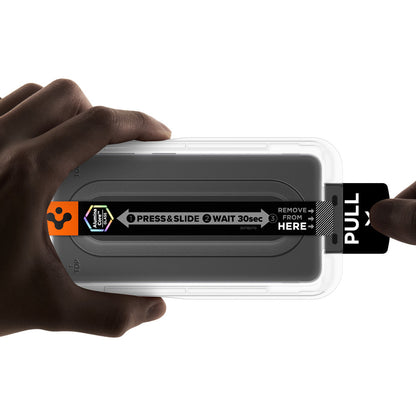 Spigen GlastR EZ FIT Pro HD (Anti-Reflection) védőfólia Samsung Galaxy S26 Plus S947 készülékhez, Edzett üveg, Teljes ragasztás, 2 darabos készlet