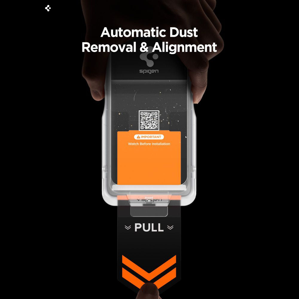 Spigen GlastR EZ FIT Pro HD Screen Protector for Samsung Galaxy S26 S942, Tempered Glass, Full Glue AGL11097