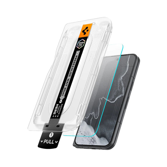 Spigen GlastR EZ FIT Pro Külső Képernyővédő fólia Google Pixel 11 Pro Fold-hoz, Edzett Üveg, Teljes Ragasztó, 2 darabos készlet AGL11490