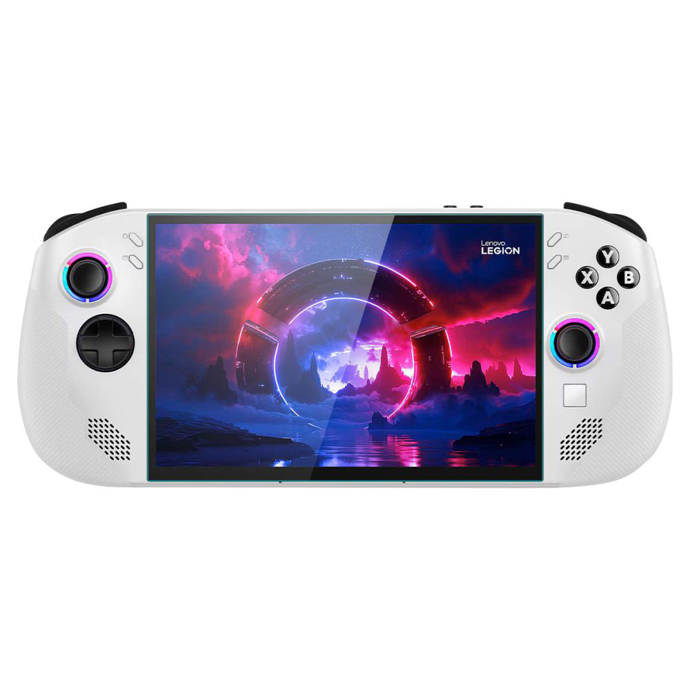 Spigen GlastR Slim védőfólia Lenovo Legion Go S készülékhez, Edzett üveg, Teljes ragasztás, 2 darabos készlet AGL09773