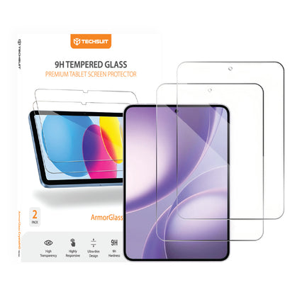 Techsuit ArmorGlass CrystalHD képernyővédő fólia Oppo Pad Mini-hez, edzett üveg, teljes ragasztó, 2 darabos készlet