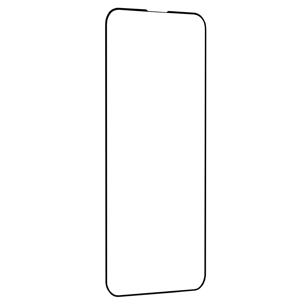 Techsuit M2 képernyővédő fólia Apple iPhone 17e / 16e / 14 / 13 Pro készülékekhez, edzett üveg, teljes ragasztó, 111D, fekete