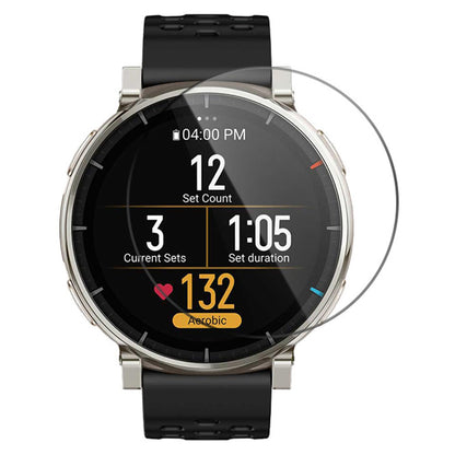 Techsuit Nano Flex védőfólia Amazfit Active 3 Premium készülékhez, Műanyag, 2 darabos készlet, Fekete