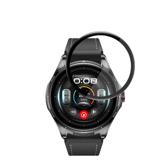 Techsuit Nano Flex képernyővédő fólia Huawei Watch Buds 2-höz, műanyag, 2 darabos készlet, fekete