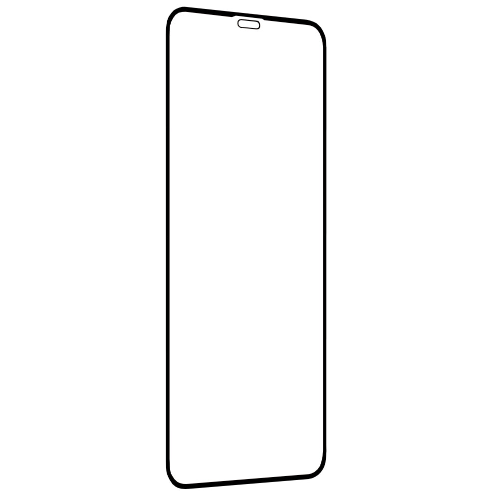 Techsuit képernyővédő fólia Apple iPhone 11 Pro Max / XS Max készülékhez, edzett üveg, teljes ragasztó, 111D, fekete
