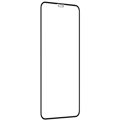Techsuit képernyővédő fólia Apple iPhone 11 Pro Max / XS Max készülékhez, edzett üveg, teljes ragasztó, 111D, fekete