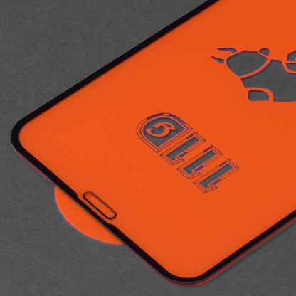 Techsuit képernyővédő fólia Apple iPhone 11 Pro / XS / X készülékhez, edzett üveg, teljes ragasztó, 111D, fekete