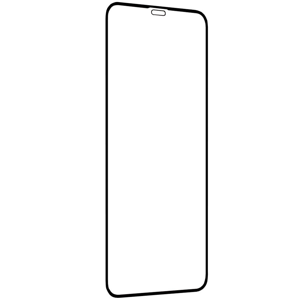 Techsuit képernyővédő fólia Apple iPhone 11 Pro / XS / X készülékhez, edzett üveg, teljes ragasztó, 111D, fekete