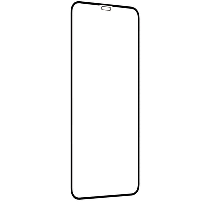 Techsuit képernyővédő fólia Apple iPhone 11 Pro / XS / X készülékhez, edzett üveg, teljes ragasztó, 111D, fekete