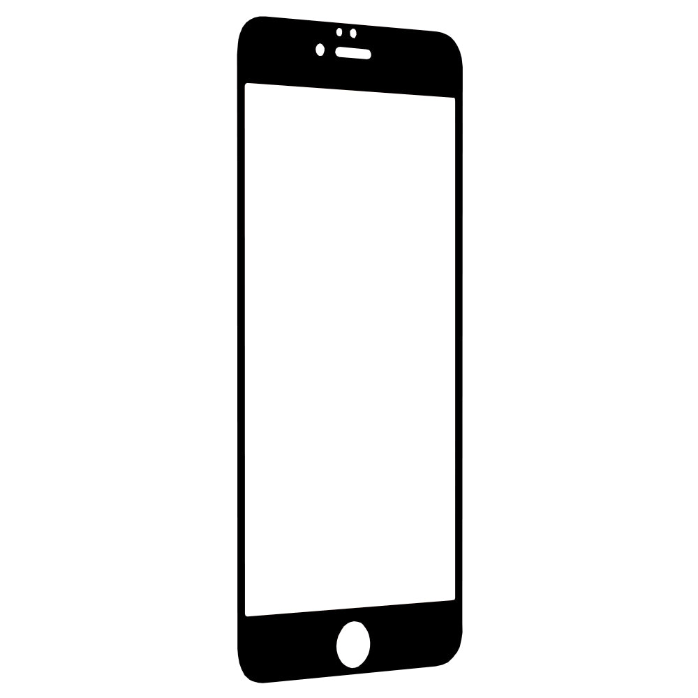Techsuit képernyővédő fólia Apple iPhone 6s Plus / 6 Plus készülékhez, edzett üveg, teljes ragasztó, 111D, fekete
