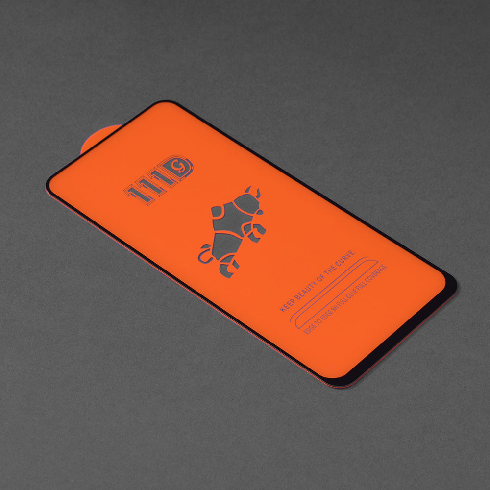 Techsuit képernyővédő fólia Honor 90 Lite-hoz, edzett üveg, teljes ragasztó, 111D, fekete