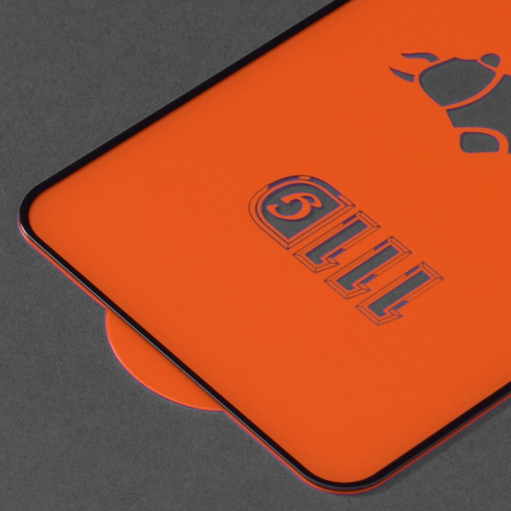 Techsuit képernyővédő fólia Honor 90 Lite-hoz, edzett üveg, teljes ragasztó, 111D, fekete