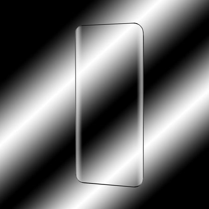 Techsuit védőfólia Honor Magic8 Pro-hoz, Edzett üveg, Teljes ragasztás, 111D, Fekete