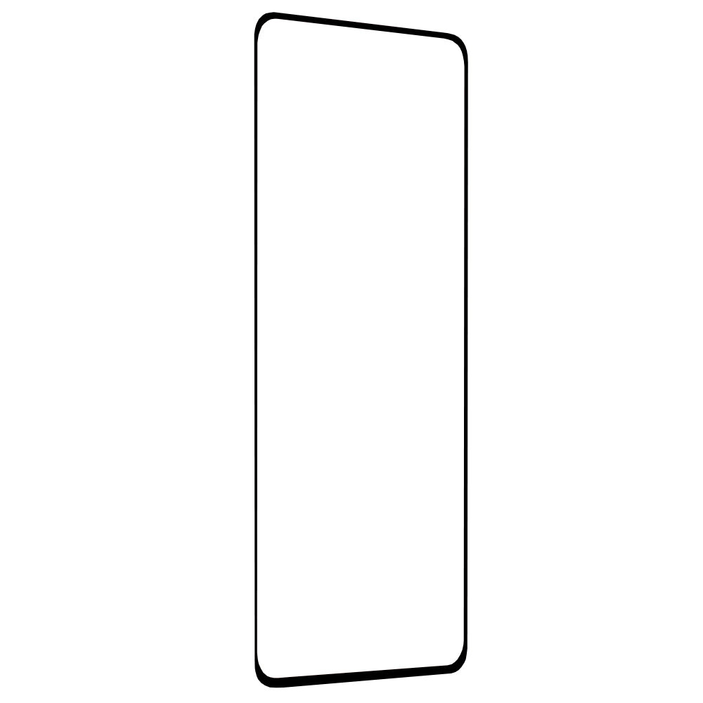 Techsuit képernyővédő fólia Huawei P smart 2021-hez, edzett üveg, teljes ragasztó, 111D, fekete