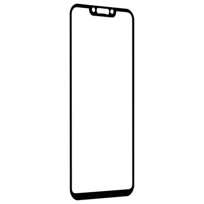 Techsuit képernyővédő fólia Huawei P Smart+ 2019 / Mate 20 Lite / nova 3 / nova 3i készülékekhez, Edzett üveg, Teljes ragasztó, 111D, Fekete