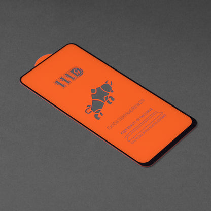 Techsuit képernyővédő fólia Huawei P40 lite 4G / P20 lite (2019) készülékhez, edzett üveg, teljes ragasztó, 111D, fekete