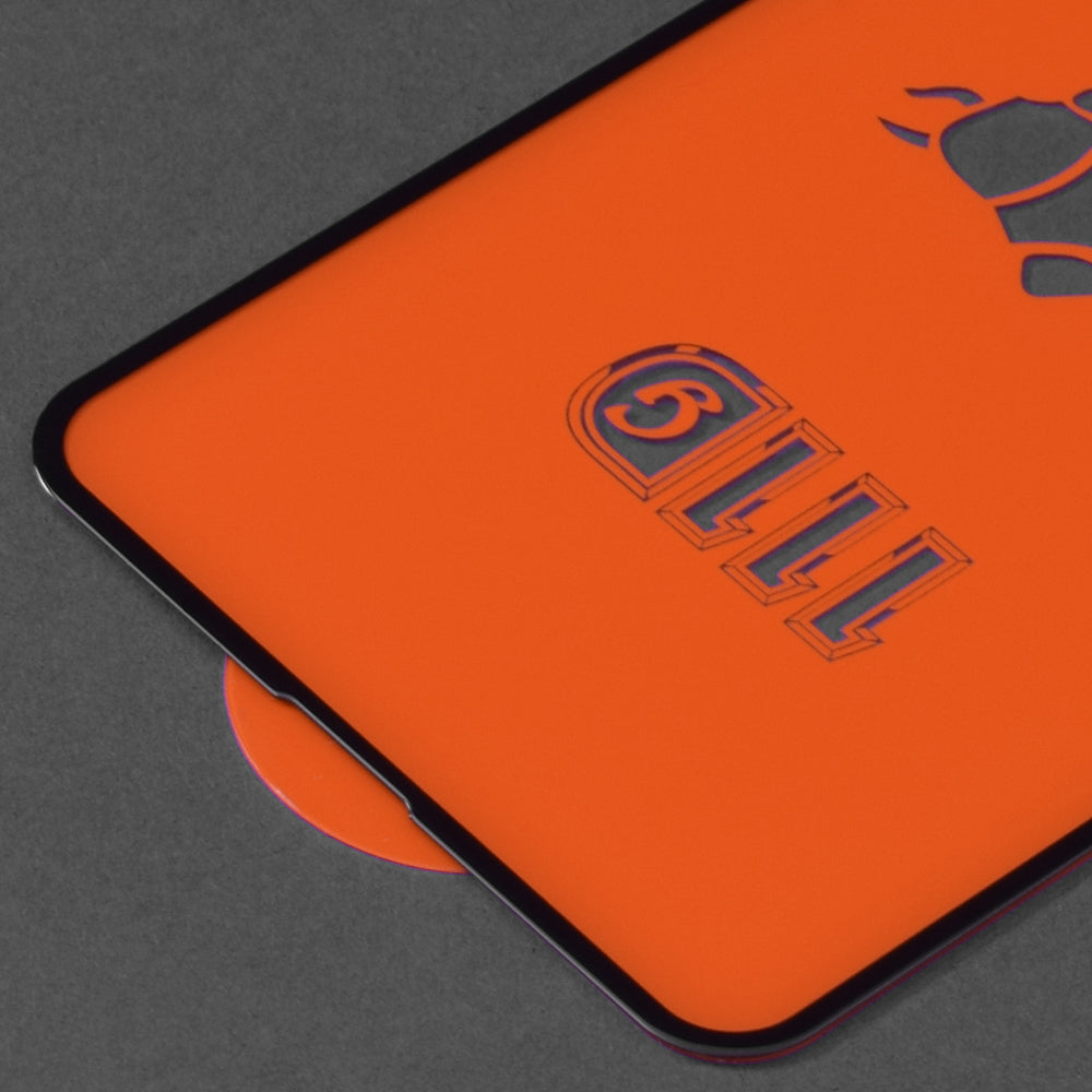 Techsuit képernyővédő fólia Huawei Y9 Prime (2019) / P Smart Z készülékhez, edzett üveg, teljes ragasztó, 111D, fekete