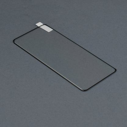 Techsuit Screen Protector Film for Motorola Edge 40 Neo, Tempered Glass, Full Glue, 111D, Black