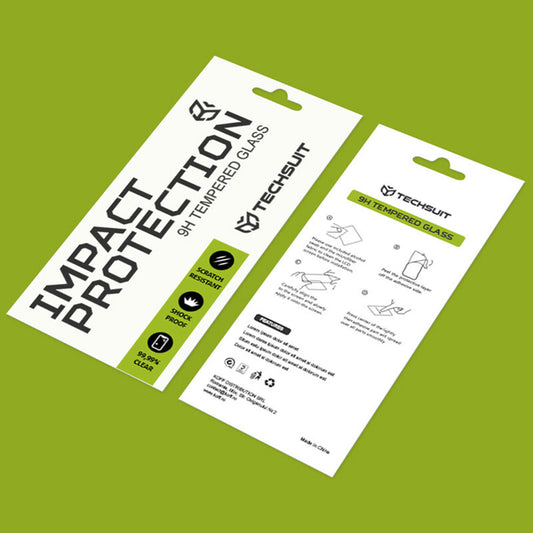 Techsuit Screen Protector for Motorola Moto G06 Power / G06, Tempered Glass, Full Glue, 111D