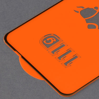 Techsuit képernyővédő fólia OnePlus Nord N30 SE / Oppo A79 / A98 / A58 4G készülékekhez, edzett üveg, teljes ragasztó, 111D, fekete