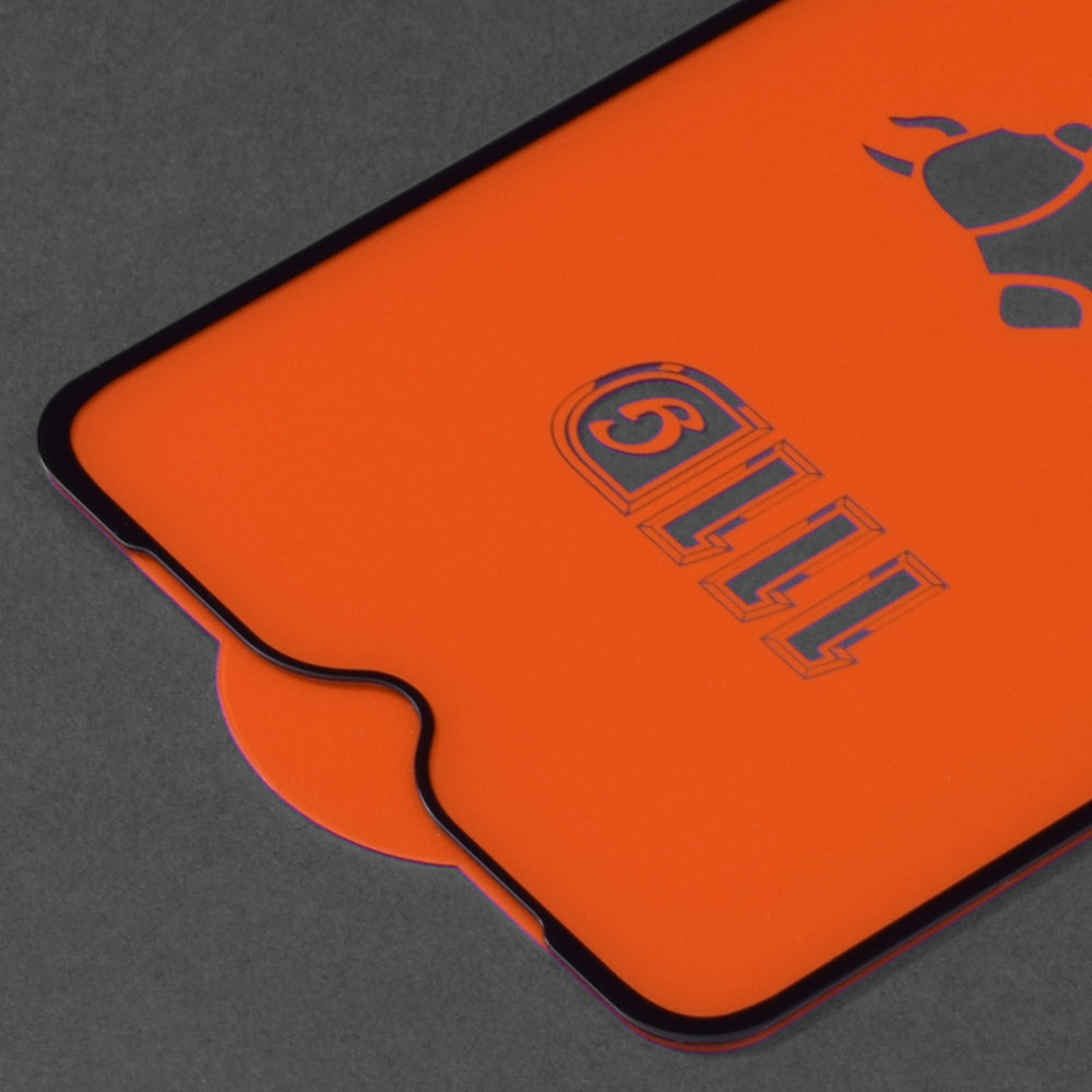 Techsuit képernyővédő fólia Samsung Galaxy M01s M017 / A10s A107 / A10 A105 / M10 M105 készülékekhez, edzett üveg, teljes ragasztó, 111D, fekete
