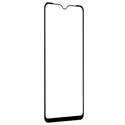 Techsuit képernyővédő fólia Samsung Galaxy M01s M017 / A10s A107 / A10 A105 / M10 M105 készülékekhez, edzett üveg, teljes ragasztó, 111D, fekete