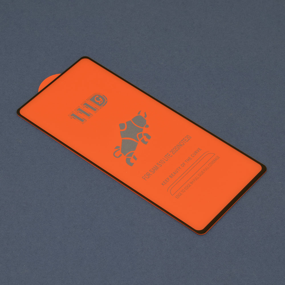 Techsuit képernyővédő fólia Samsung Galaxy Note 20 5G N981 / Note 20 N980 készülékhez, edzett üveg, teljes ragasztó, 111D, fekete