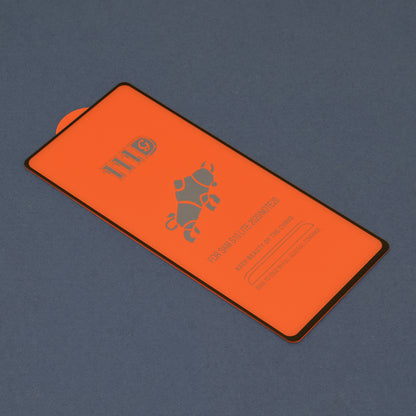 Techsuit képernyővédő fólia Samsung Galaxy Note 20 5G N981 / Note 20 N980 készülékhez, edzett üveg, teljes ragasztó, 111D, fekete