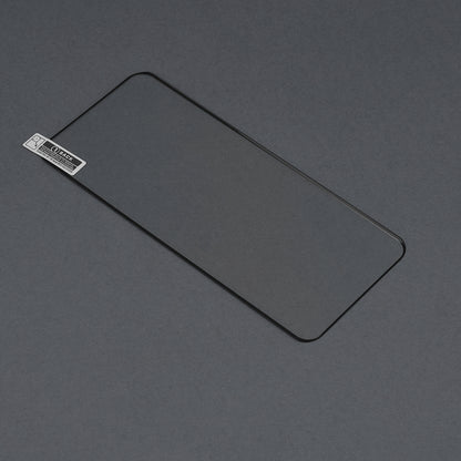 Techsuit képernyővédő fólia Samsung Galaxy S21 Ultra 5G G998 készülékhez, edzett üveg, teljes ragasztó, 111D, fekete