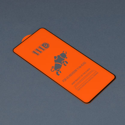 Techsuit képernyővédő fólia Xiaomi 11 Lite 5G NE / Mi 11 Lite 5G / 11 Lite készülékhez, edzett üveg, teljes ragasztó, 111D, fekete