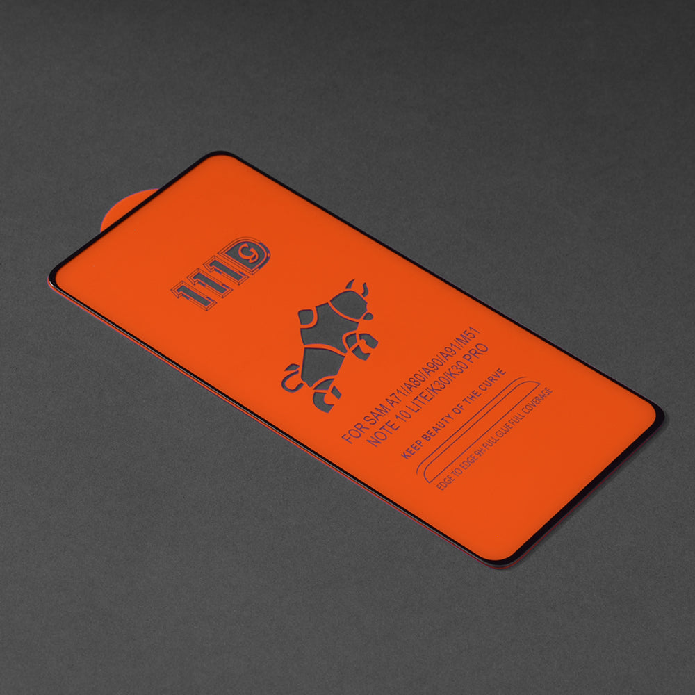Techsuit képernyővédő fólia Xiaomi 12T / 12T Pro készülékhez, edzett üveg, teljes ragasztó, 111D, fekete