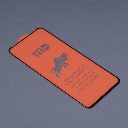 Techsuit képernyővédő fólia Xiaomi Poco M4 Pro / Redmi Note 11S / Note 11 készülékekhez, edzett üveg, teljes ragasztó, 111D, fekete