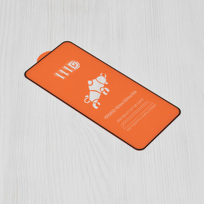 Techsuit képernyővédő fólia Xiaomi Poco X6 Pro-hoz, edzett üveg, teljes ragasztó, 111D, fekete